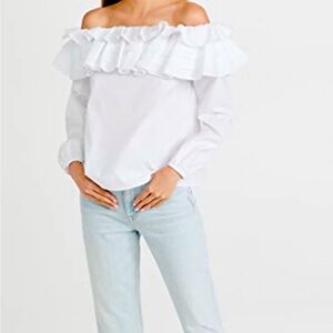 BRAND NEW, never worn Jason Wu top, tags included. Size 0 or Small. So chic!